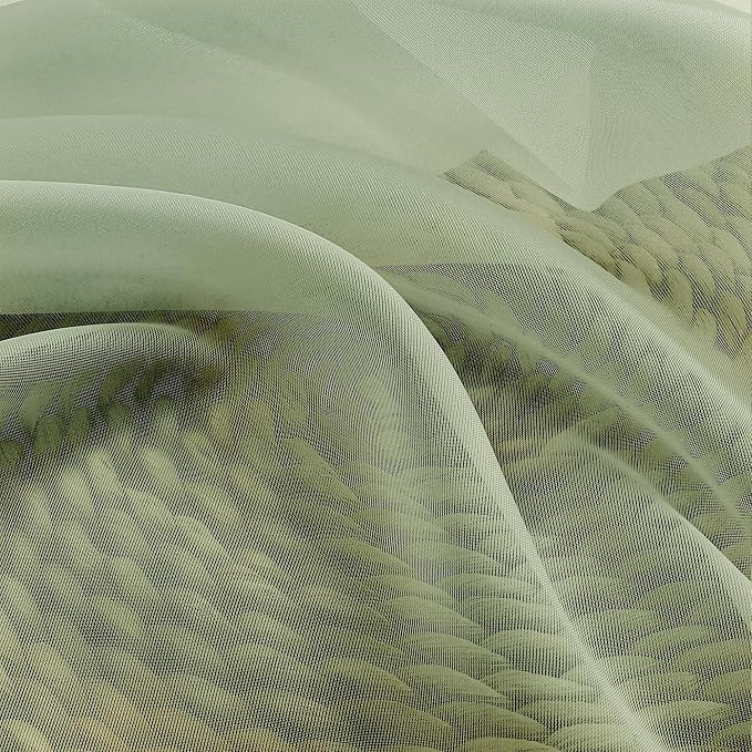 Chyhomenyc Light Green Sheer Valances - Image 8
