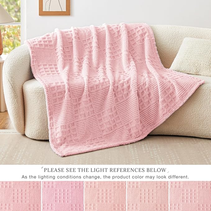 EXQ Home Fleece Throw Blanket for Couch or Bed - Image 7