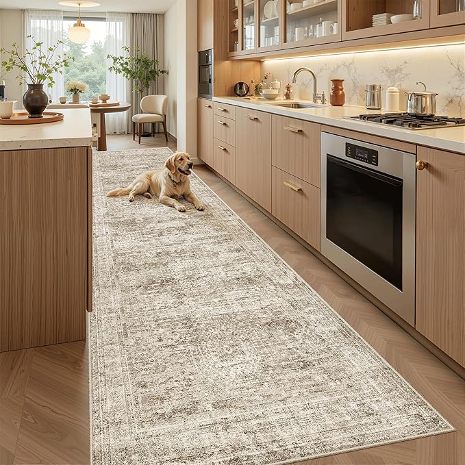 Runner Rug 3x10 Washable Non-Slip Hallway Runner Rugs by Soalmost