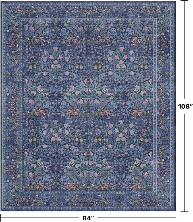 Washable Dining Room Rugs for Under Table - Image 2