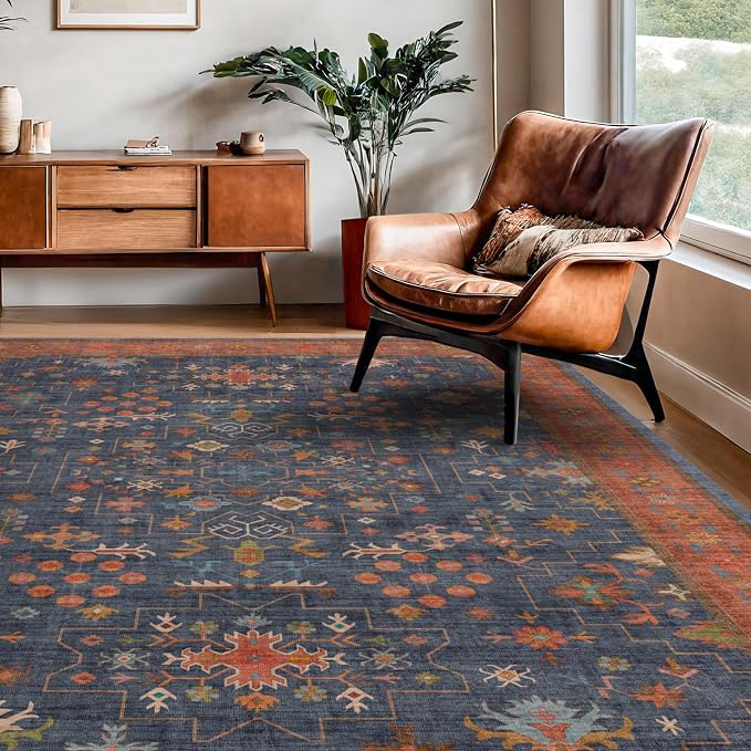 Large 3x5 Kitchen Rug Non Slip Machine Washable, Throw Rugs - Image 9
