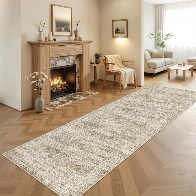 Runner Rug 3x8 Washable Non-Slip Hallway Runner Rugs - Image 3