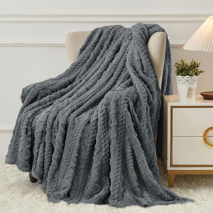 Aganear Flannel Throw Blanket by Aganear