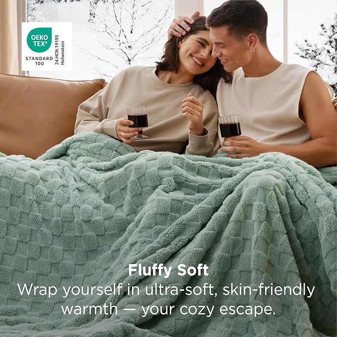 Bedsure GentleSoft Blankets Queen Size - Image 2