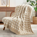 Snuggle Sac Throw Blanket for Couch, Reversible Super Soft Warm Blankets Cozy by SnuggleSac