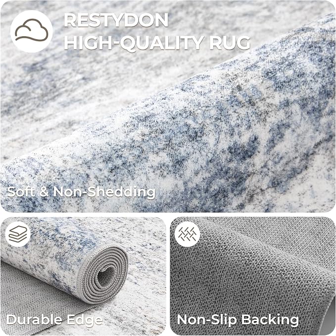 2x3 Washable Rug Runner for Bathroom, Soft Entryway Rug for Laundry Room - Image 7