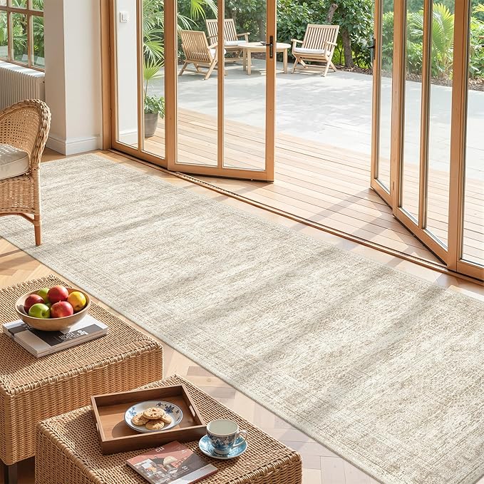 Kitchen Runner Rugs Non Skid Washable by Restydon