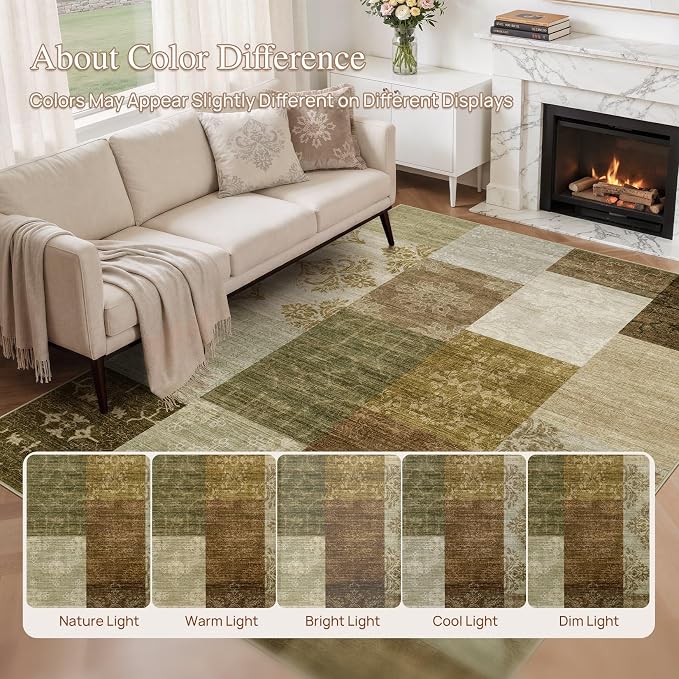UERMEI 6x9 Area Rug for Living Room - Image 6