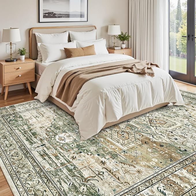 Soalmost Washable Area Rug 8x10, Large Soft Rugs - Image 8