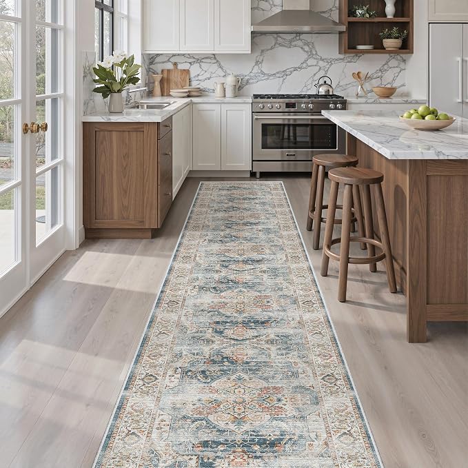 Madane Hallway Runner Rug 2x12, Extra Long Washable Runner Rugs - Image 7