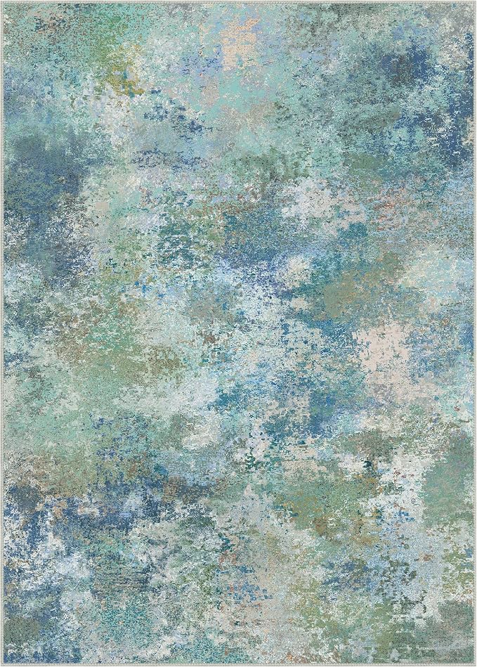 2x3 Rugs for Entryway Entrance Kitchen Bathroom, Machine Washable Rug Modern - Image 9