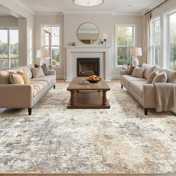 UERMEI 12x14 Area Rug Living Room Rugs - Image 3