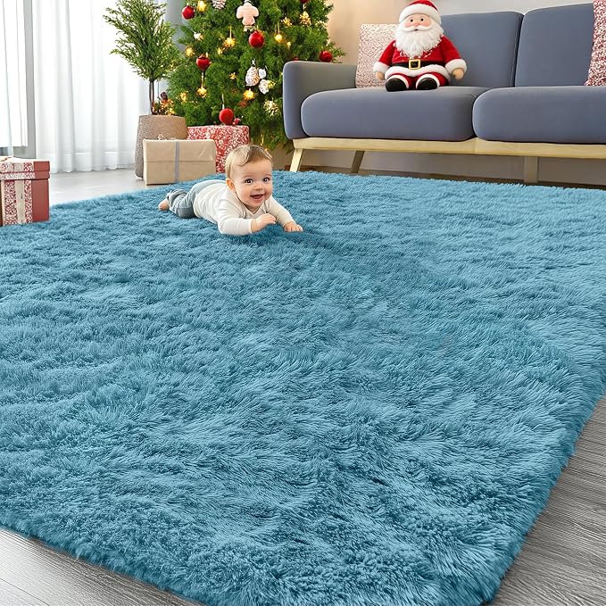 OLANLY 9x12 Machine Washable Large Area Rugs by OLANLY