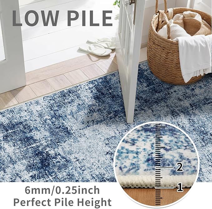 Hallway Runner Rug 2x8 Washable: Entryway Runners Rugs Non Slip Easy-to-Clean - Image 4