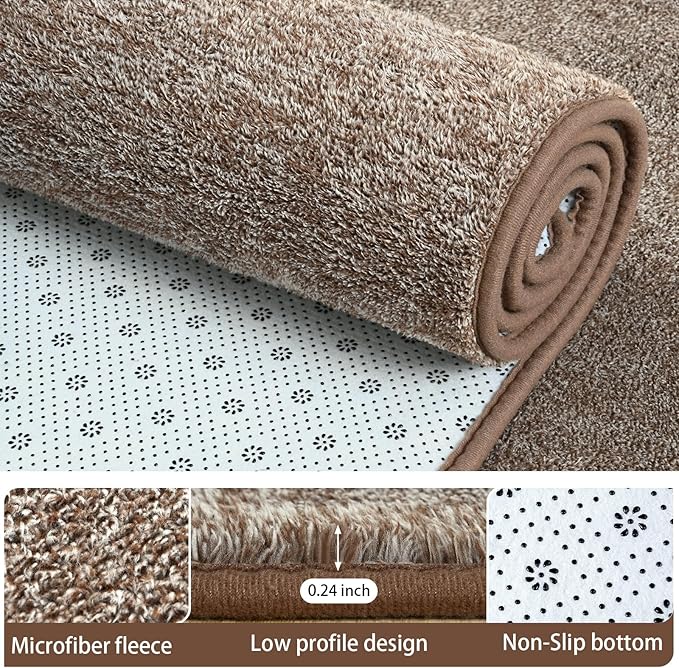 AROGAN Washable 2x8 Runner Rug for Hallway, Long Runner Rugs wtih Soft Memory - Image 4