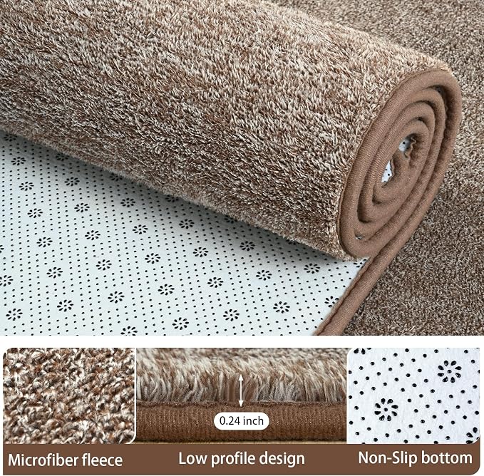 AROGAN Washable 3x8 Runner Rug for Hallway, Long Runner Rugs wtih Soft Memory - Image 2
