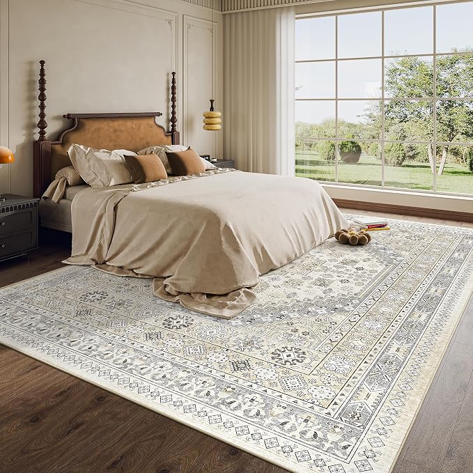 zesthome 10x12 Area Rugs, Stain Resistant Washable Rug, Ultra-Thin Rugs - Image 9