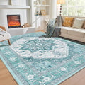 OPPODREAM Soft 6x9 Area Rugs, Washable Rug 6x9 by OPPODREAM