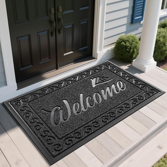 Yimobra Welcome Mat, Heavy Duty Sturdy Door Mats by Yimobra