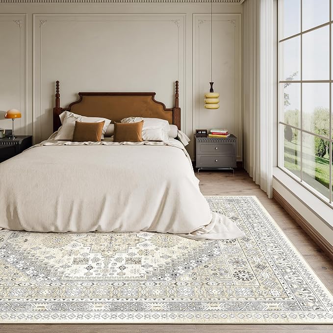 zesthome 7x9 Area Rug, Super Soft Washable Rugs - Image 9