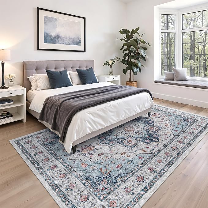 zesthome 6x9 Area Rugs, Machine Washable Rugs - Image 9