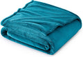 Bedsure GentleSoft Fleece Throw Blanket Teal by BEDSURE