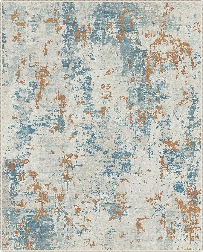 BEIMO Area Rugs 5x7 for Living Room Bedroom, Modern Abstract Machine Washable - Image 5
