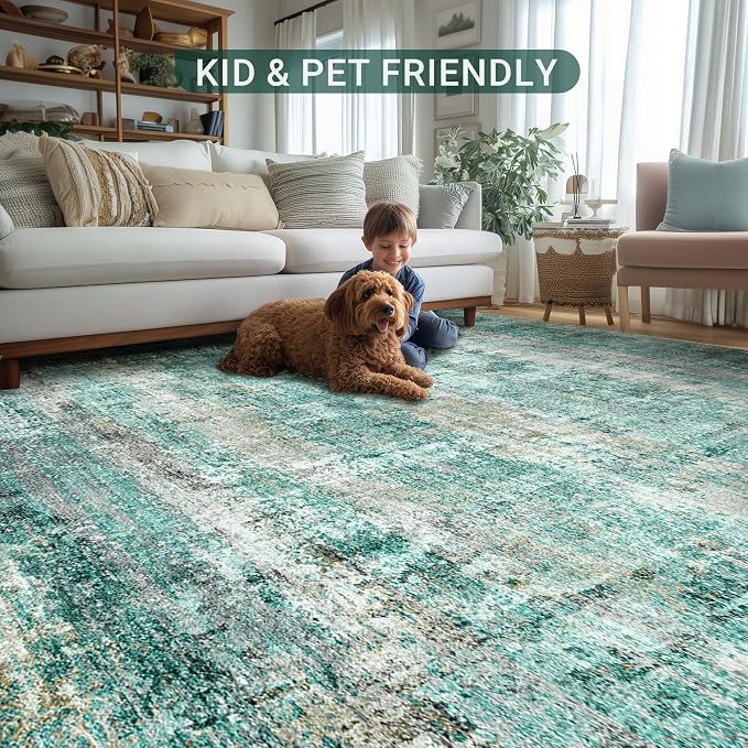 LEPEII 5x7 Area Rugs, Abstract Rugs - Image 7