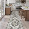 Madane Runner Rugs for Hallway 2x10 Long Washable Non-Slip Hallway Runner Rug by Madane