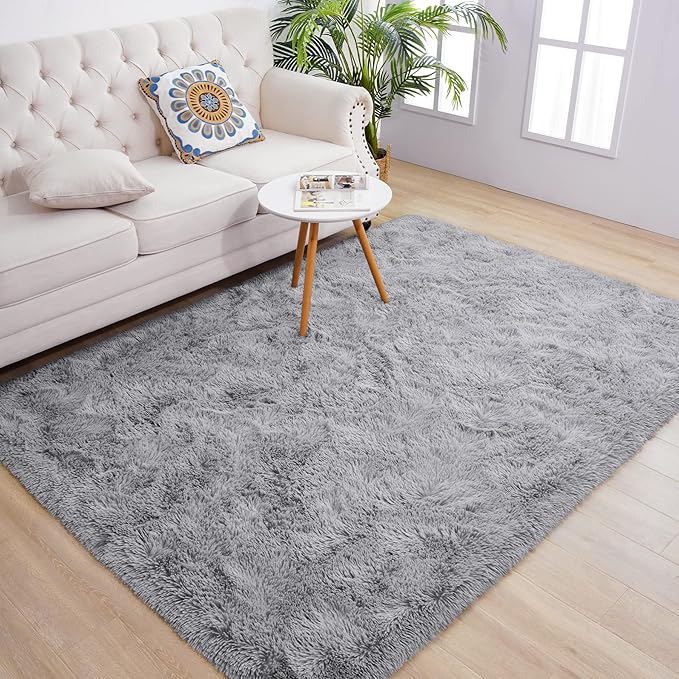 Chicrug Soft Area Rugs for Bedroom Living Room Plush Fluffy Rug 9x12 Feet - Image 8