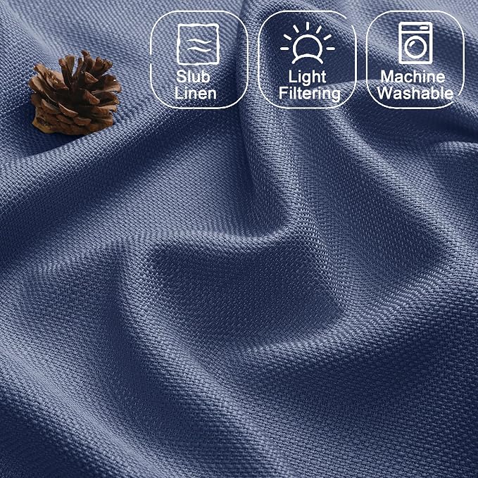 Chyhomenyc Blue Short Curtain Valance - Image 3