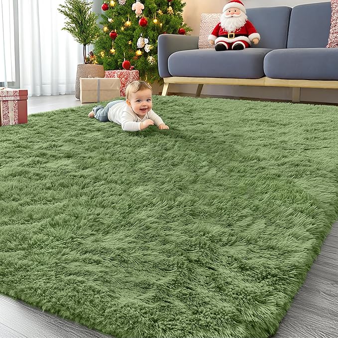OLANLY 9x12 Machine Washable Large Area Rugs by OLANLY