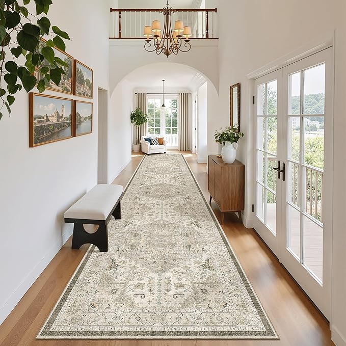 Madane Hallway Runner Rug 2'6''x16' Kitchen Runner - Image 3