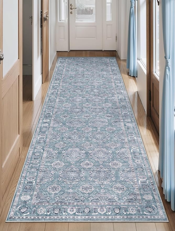 SERISSA Boho Washable Runner Rug by SERISSAHomeDecorCollection