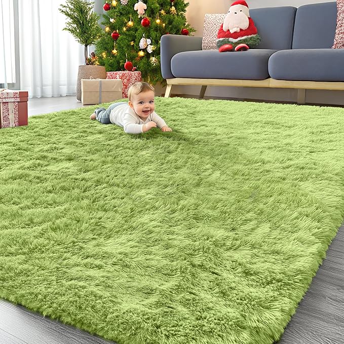 OLANLY 9x12 Machine Washable Large Area Rugs by OLANLY