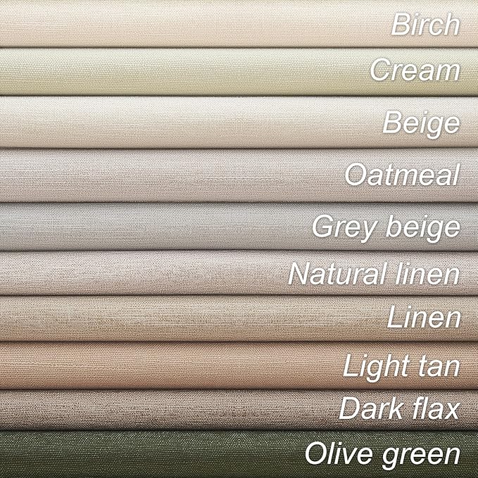 Topfinel 90 Inch Long Linen Blackout Curtains 2 Panels Set, Back Tab Pinch - Image 8