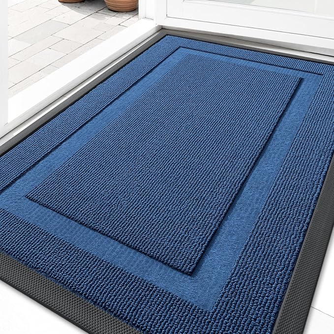 OLANLY Front Door Mat Indoor Outdoor Entrance, Waterproof All-Season, by OLANLY