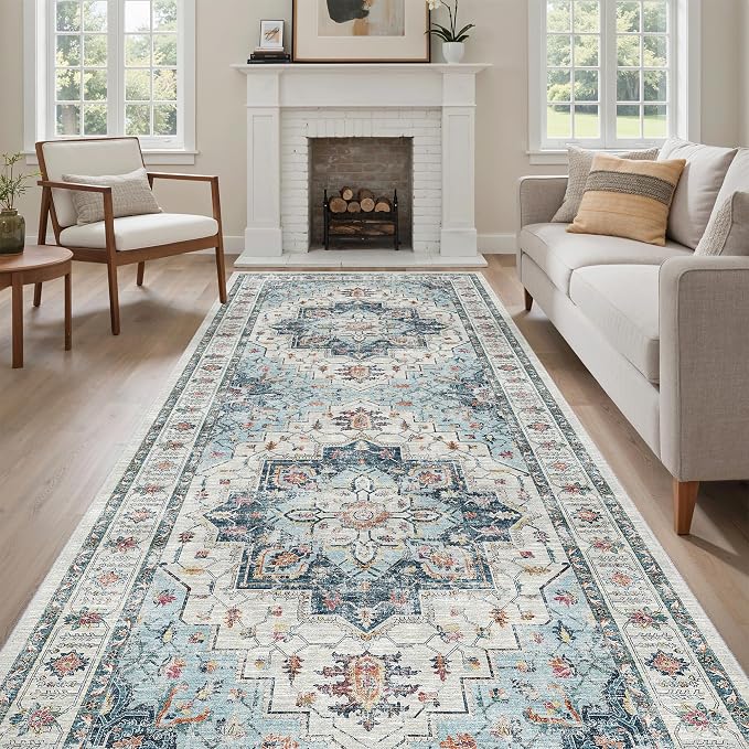 Madane 4x10 Wide Hallway Runner Rug: Washable Soft Rug Runners - Image 4