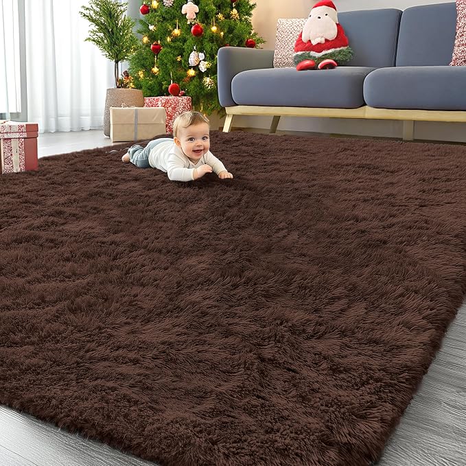 OLANLY 9x12 Machine Washable Large Area Rugs by OLANLY