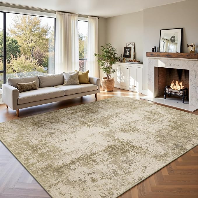 LEPEII 5x7 Area Rugs, Rugs for Living Room, Indoor Non-Slip Washable Rug for by Unknown