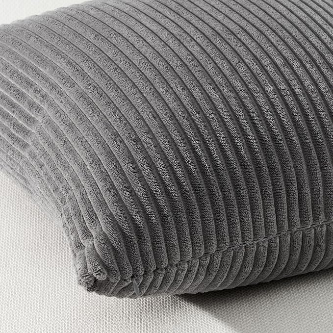 Topfinel Decorative Grey Throw Pillow Covers Cushion Cases, Mix and Match - Image 3