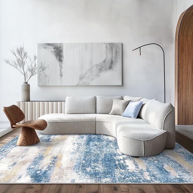 BEIMO Area Rugs 9x12 for Living Room Bedroom, Large Modern Abstract Machine by BEIMO