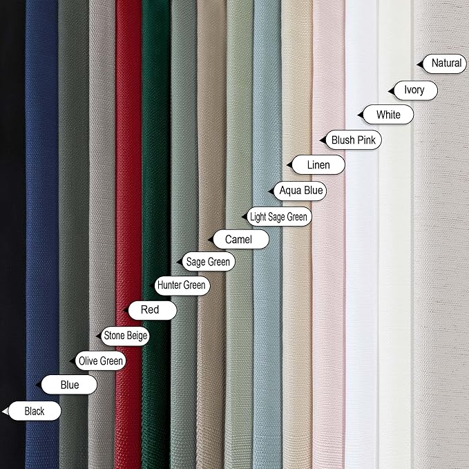 Chyhomenyc White Short Curtain Valance - Image 7