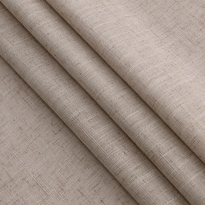 Oatmeal Linen Curtains 84 Inches Long - Image 6