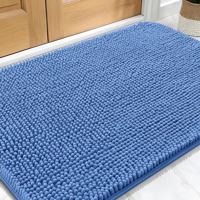 OLANLY Dog Door Mat for Muddy Paws 32x20, Absorbs Moisture and Dirt, Absorbent by OLANLY