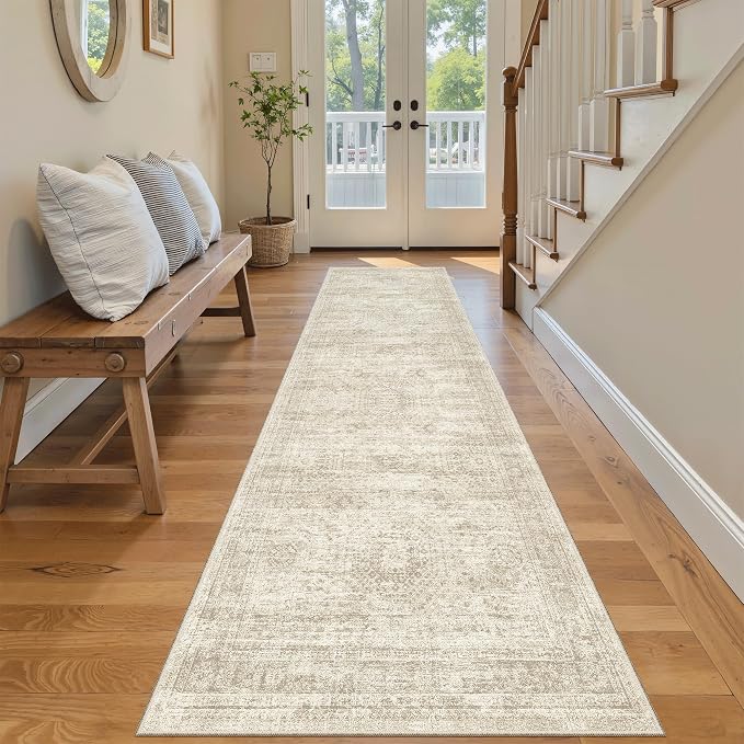 Runner Rug 2x7 Washable Non-Slip Hallway Runner Rugs - Image 3