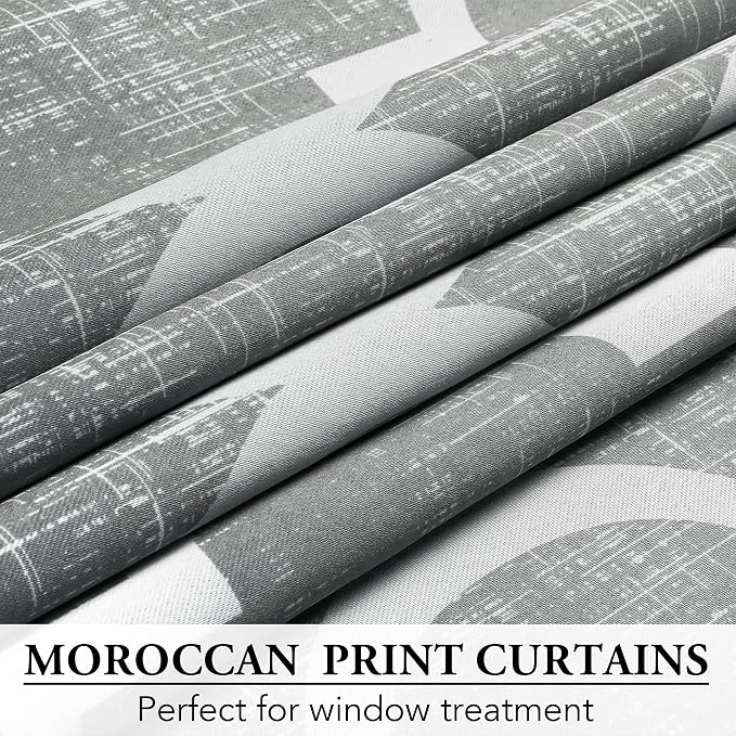 Beauoop 100% Blackout Curtains 84 Inches Long - Image 5