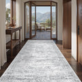 4x8 Rug for Bedroom, Wide Runner Rug for Hallway, Non Slip Washable Runner Rug by Restydon