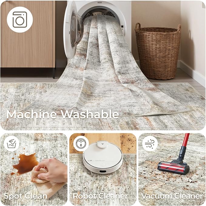 Long Bathroom Rugs Runner - Image 8