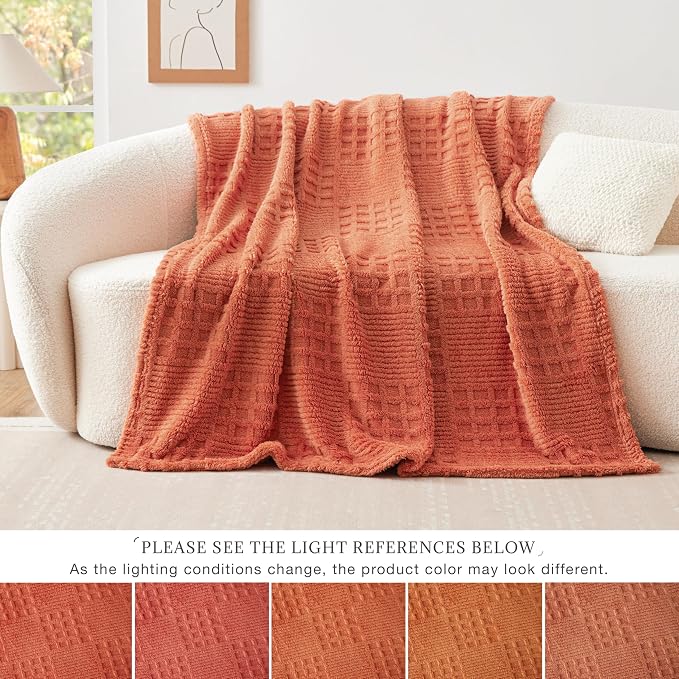 EXQ Home Fleece Throw Blanket for Couch or Bed - Image 7